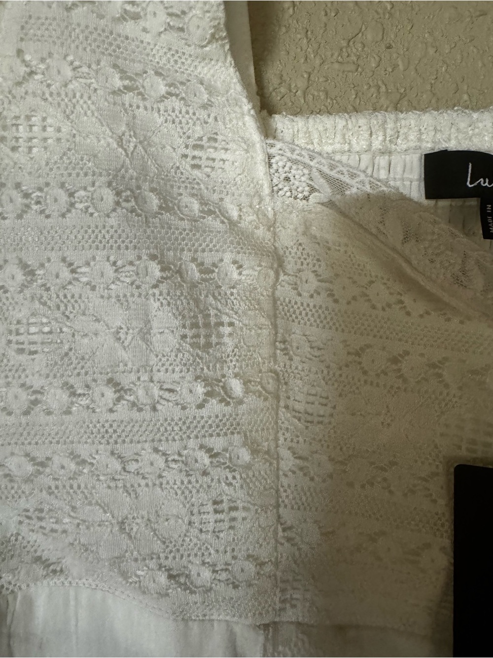 Lulu's White Smocked Tiered Midi Dress - Picture 3 of 7
